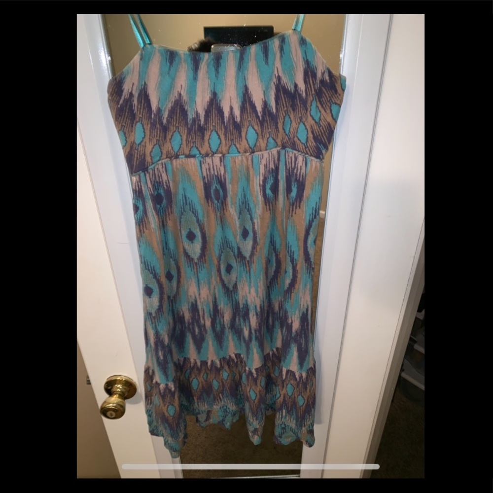 Strapless summer dress